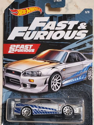 Hot Wheels Nissan Skyline R34 σφραγισμένο