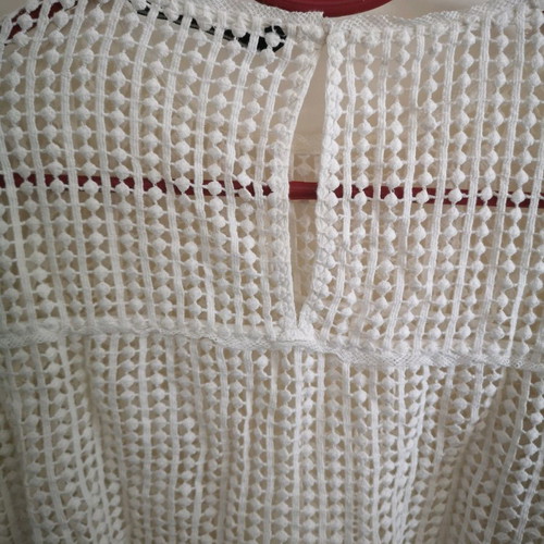 Zara blouse used, white, size XS