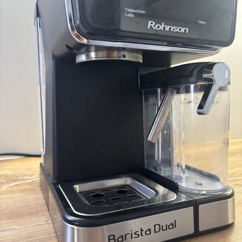 Rohnson Dual 98082 coffee maker like new with many functions