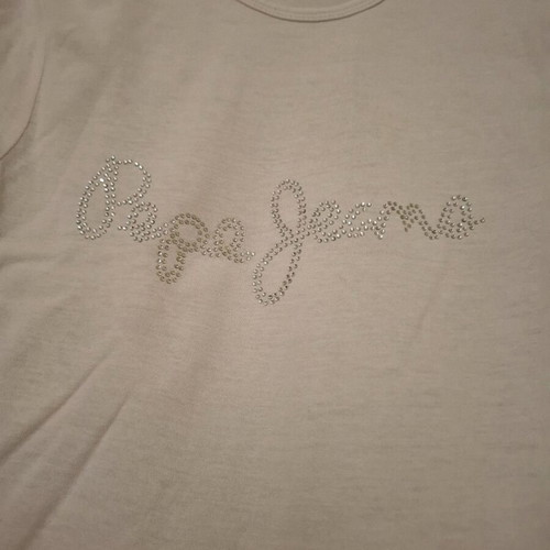 Pepe Jeans girls' blouse used with rhinestones