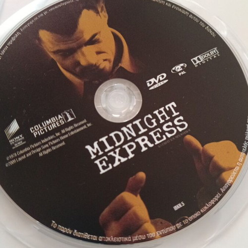 Midnight Express movie DVD used in good condition