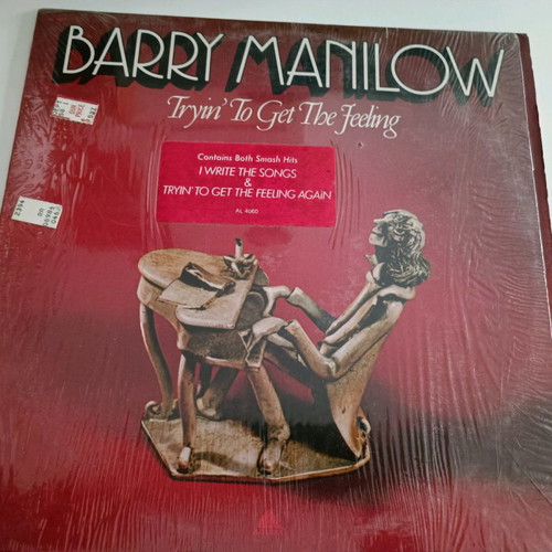 Barry Manilow Trying To Get The Feeling vinyl record used, rock