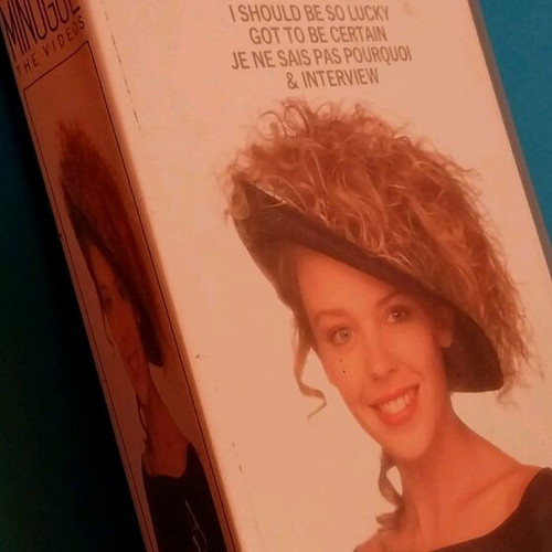 Kylie Minogue The Videos 1988 VHS like new, collector's item