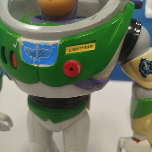 Walkie-talkie Toy Story collectible like new with Buzz Lightyear and Woody figures