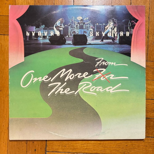 Lynyrd Skynyrd One More From The Road double vinyl LP used, rock