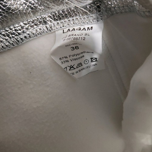 Laagam Silver Flared Pants like new