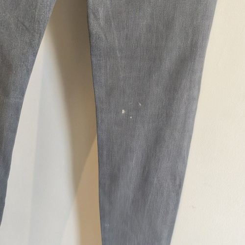 Esmara women's cotton legging pants, grey, size M