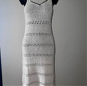 MANGO Φόρεμα πλεκτό κεντητό S, L, XL