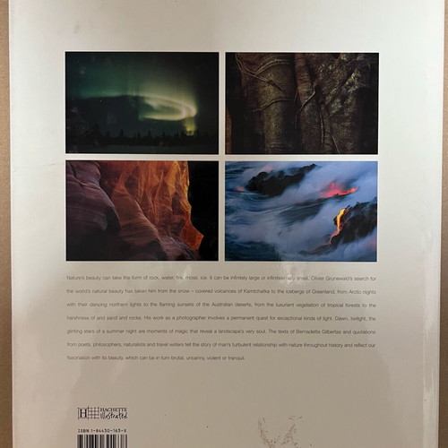 Nature photographic book by Olivier Grunewald like new