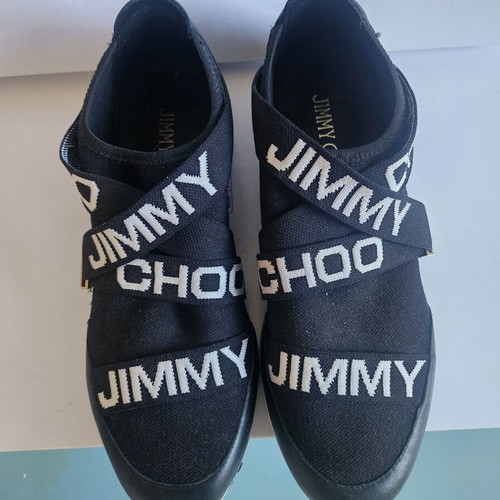 Jimmy Choo Toronto sneakers, black and white, size 38