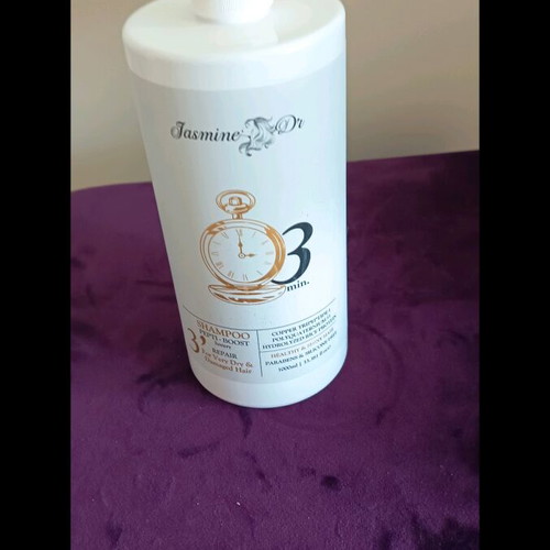 Jasmine Pepti-Boost set used, shampoo used twice