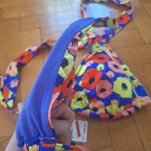 Bikini new with padded top, colorful, size L