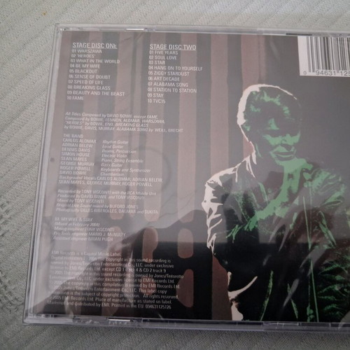 David Bowie Stage 2CD Remastered new