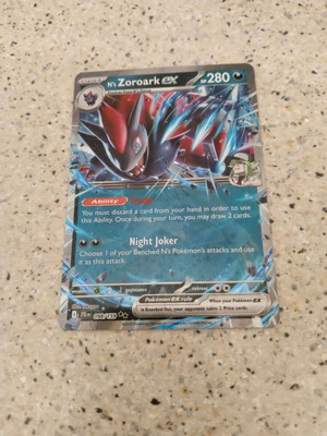 Pokémon N's Zoroark ex (JTG 098) нов