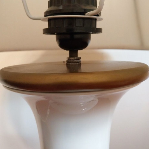 Vintage porcelain table lamp oriental / chinoiserie like new, 64 cm
