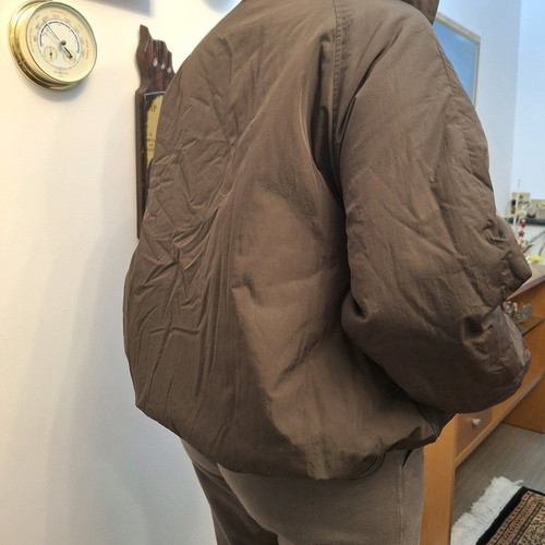 Massimo Dutti jacket like new with hood, size L, black