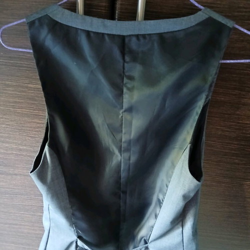 Stradivarius vest gray like new, small