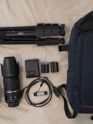Nikon D750 σετ με φακούς και αξεσουάρ σαν καινούργιο