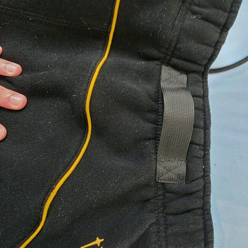 Nike Nocta 2020 used black sweatpants with yellow details, size L