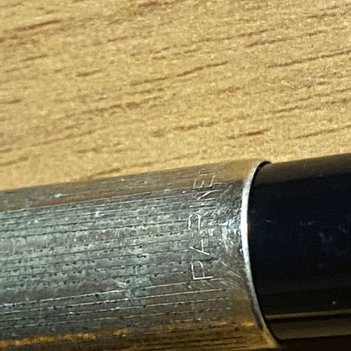 Parker Ink 51 USA Fountain Pen used, 14K fine nib, needs maintenance