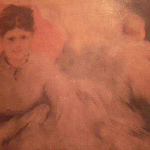 Vintage painting used, masterpiece in good condition