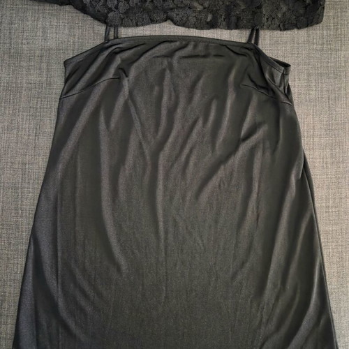 Black lace dress like new, size S