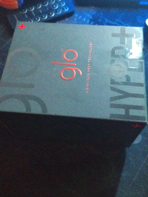 Glo Hyper+ e-cigarette used, includes brush