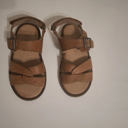 Zara sandals size 25 leather used