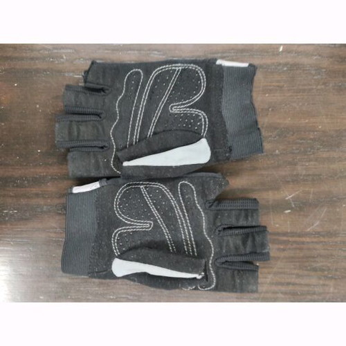 Nike cut gloves like new, black and grey