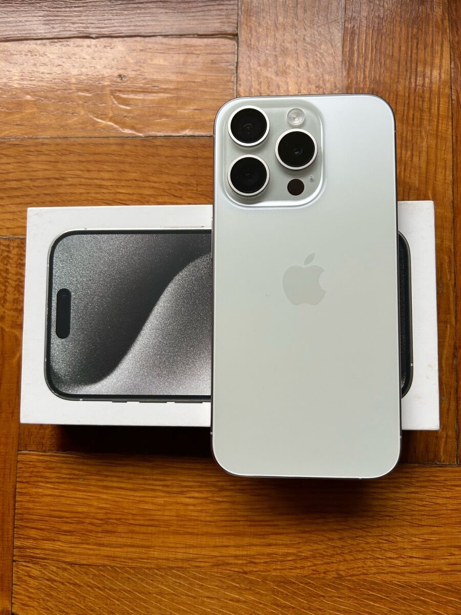 iPhone 15 Pro 128GB White Titanium like… - € 640,00 - Vendora.cy