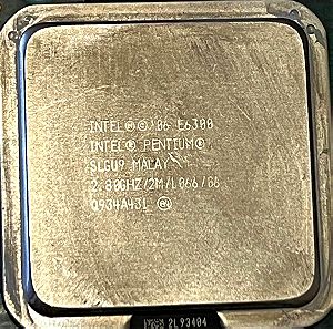 Intel Pentium Processor E6300 2M Cache, 2.80 GHz, 1066 MHz FSB