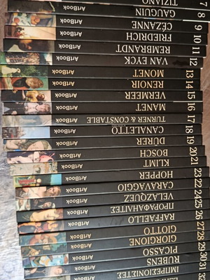 Artbook Great Painters, 30 volumes, missing 1, 2, 4, 5