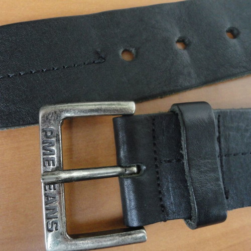 PME Jeans men's belt size 95 like new, genuine leather, black