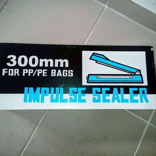 Impulse sealer for plastic packaging, new