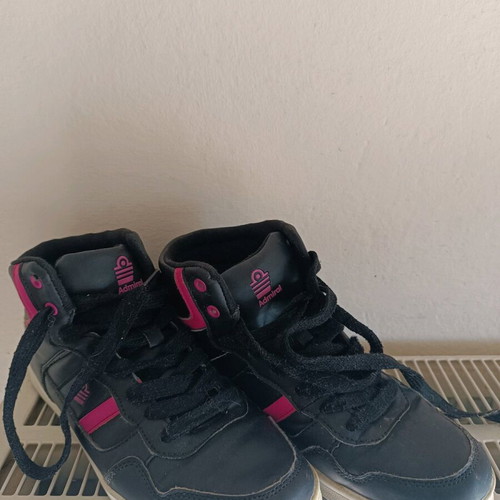 Admiral No 39 Athletic Boots like new, black and pink