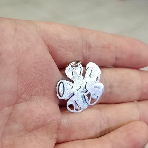 Silver 925 double pendant used