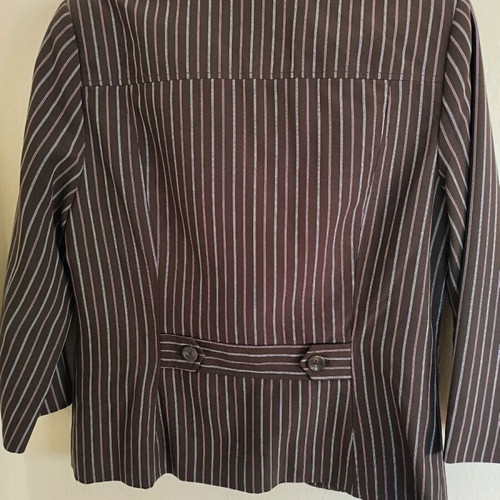 Brown striped tayier size 46 like new