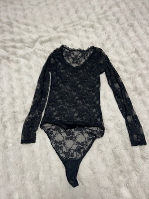 Sexy bodysuit like new, black, sizes S and M