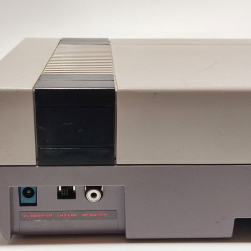 Nintendo Entertainment System (NES) used console with RCA cables