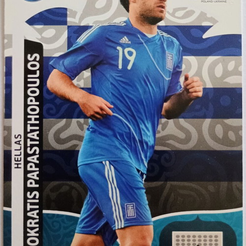 Sokratis Papastathopoulos Euro 2012 collectible card