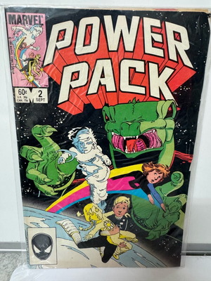 Marvel Comics Power Pack issue 2 used, English (1984)