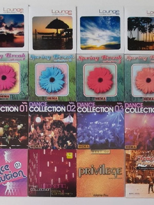 Foreign songs CD new, pack of 16