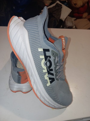 Hoka Carbon X αθλητικά παπούτσια τρεξίματος νούμερο 46, γκρι και πορτοκαλί