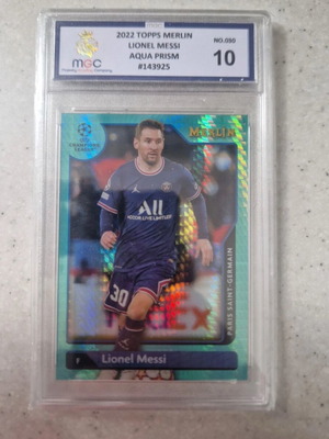 Картичка Messi Aqua Prism като нова, №30 10 MGC