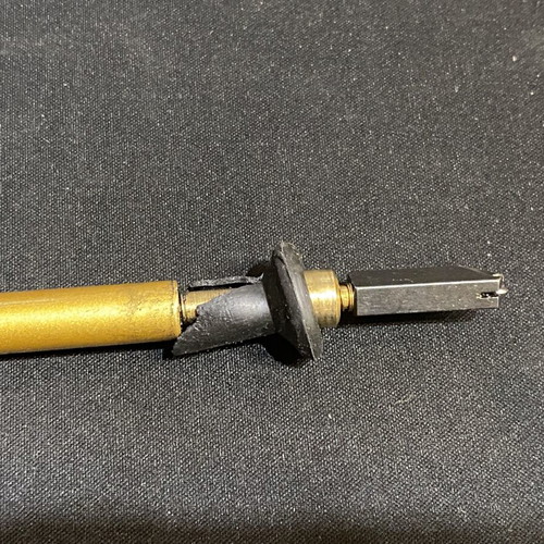 Glass cutting diamond with protective case, like new
