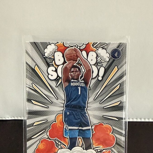 Anthony Edwards 2023-24 Panini Donruss Bomb Squad #6 card like new