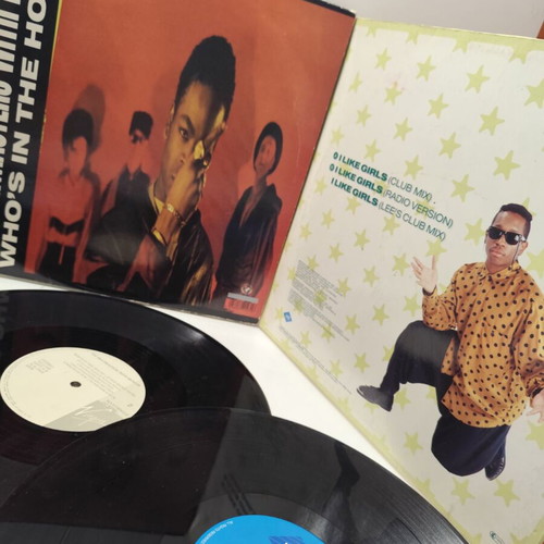 Vintage Hip Hop R&B Hip-House vinyl records pack of 3, like new