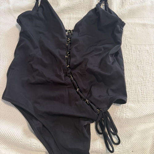 Black Salt Bikini luxury swimwear new, size L