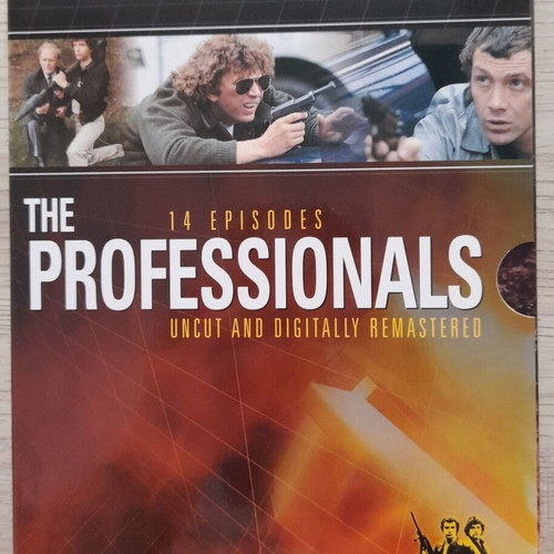 The Professionals DVD used, 4 seasons set without Greek subtitles