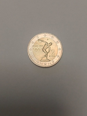 Collective coin 2 euro Olympic Games Athens 2024 like new